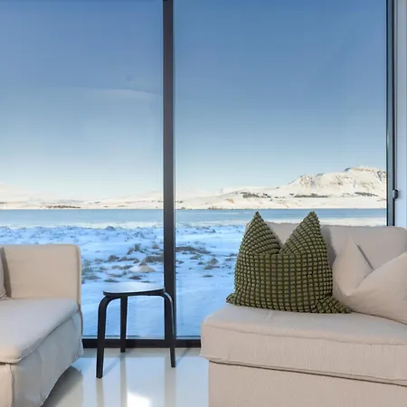The Oceanfront Private Northern Lights Villa Reynivellir Exterior photo